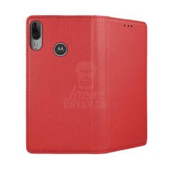 Lacné Kryty | Knižkové puzdro Smart Case Book červené – Motorola Moto E6 Plus | Lacné Kryty
