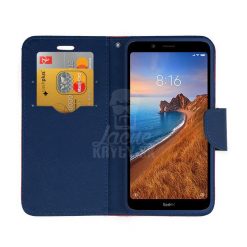 Peňaženkové puzdro Fancy Book červené – Xiaomi Redmi 7A | Lacné Kryty Lacné Kryty | Peňaženkové puzdro Fancy Book červené – Xiaomi Redmi 7A | Lacné Kryty