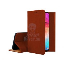 Kožené puzdro Smart Pro hnedé – Xiaomi Redmi 7A