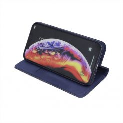 Peňaženkové puzdro Smart Senso modré – iPhone 11 Pro Max