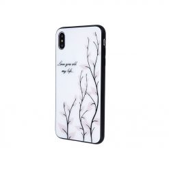 Sklenený kryt Magic glass leaves – Samsung Galaxy S10e