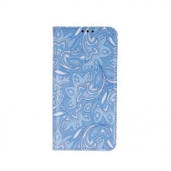 Lacné Kryty | Peňaženkové puzdro Elegance modré – LG K50S