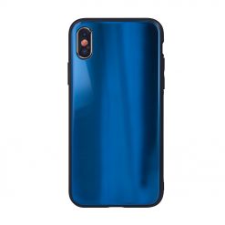 Sklenený kryt Aurora glass modrý – Xiaomi Redmi Note 8 Pro