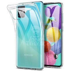 Lacné Kryty | Transparentný silikónový kryt Slim 1,8mm – Samsung Galaxy A51