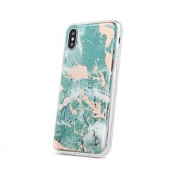 Zadný kryt s potlačou Marble zelený – Xiaomi Redmi 7A