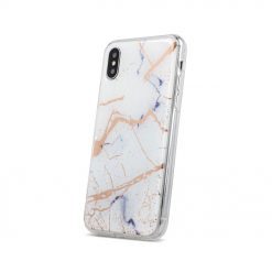 Zadný kryt s potlačou Marble biely – Xiaomi Redmi 7A