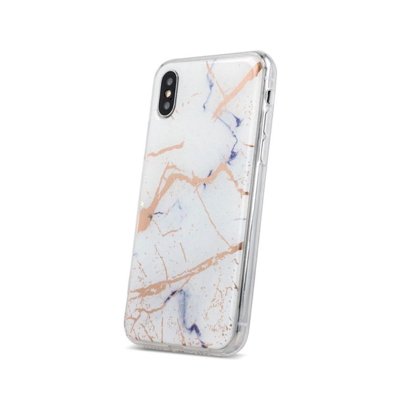 Lacné Kryty | Zadný kryt s potlačou Marble biely – Xiaomi Redmi 7A