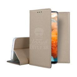 Lacné Kryty | Knižkové puzdro Smart Case Book zlaté – Honor 8A / Huawei Y6s | Lacné Kryty