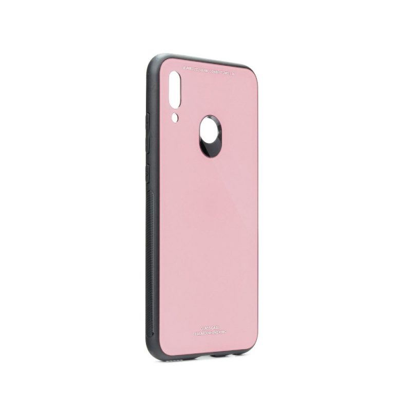 Lacné Kryty | Sklenený kryt Glass Case ružový – Huawei P Smart Z / Honor 9X