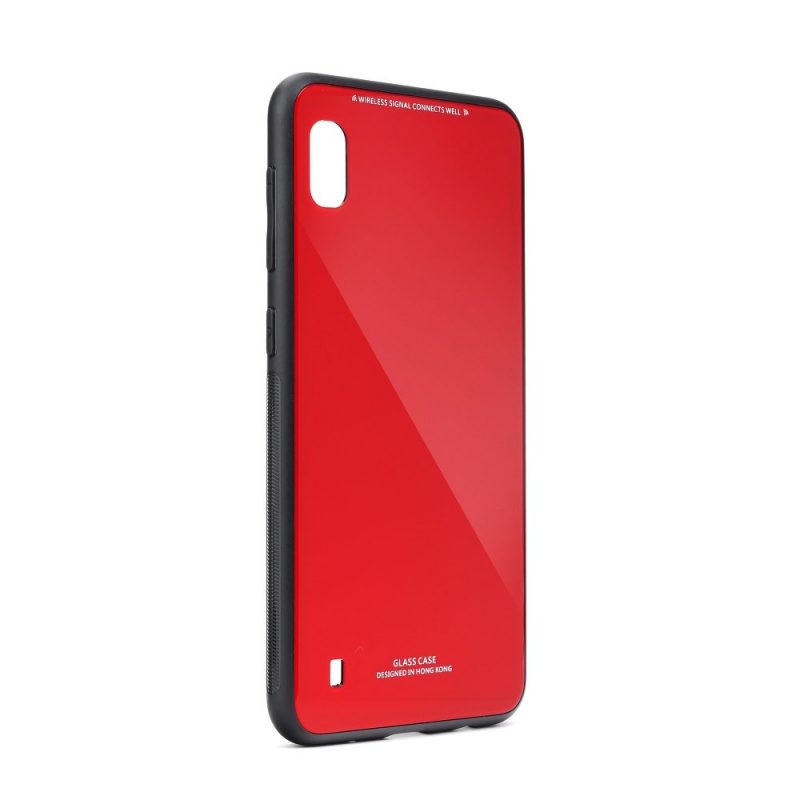 Lacné Kryty | Sklenený kryt Glass Case červený – Samsung Galaxy A51