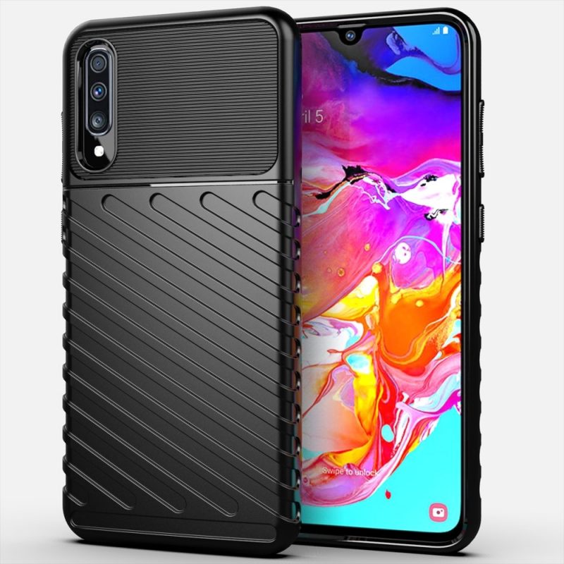 Lacné Kryty | Odolný kryt Thunder Armor čierny – Samsung Galaxy A70