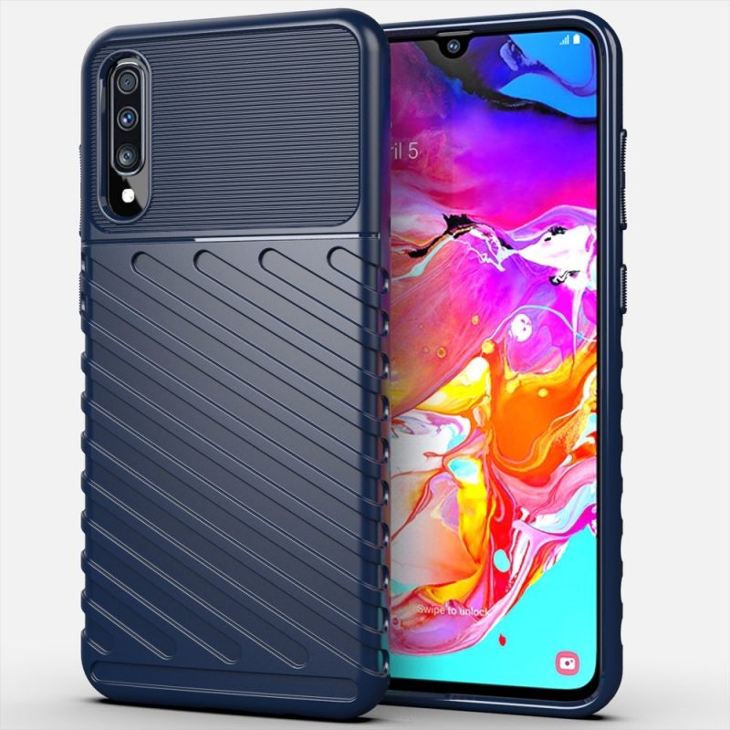 Lacné Kryty | Odolný kryt Thunder Armor modrý – Samsung Galaxy A70