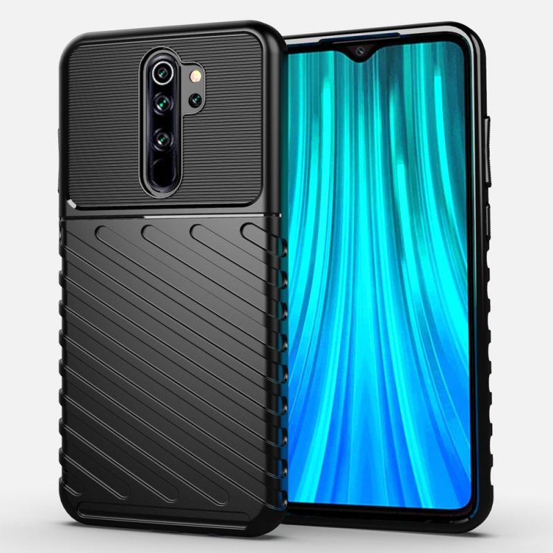 Lacné Kryty | Odolný kryt Thunder Armor čierny – Xiaomi Redmi Note 8 Pro