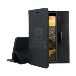 Peňaženkové puzdro Fancy Book čierne – Sony Xperia 10 Plus