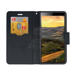 Lacné Kryty | Peňaženkové puzdro Fancy Book čierne – Sony Xperia 10 Plus | Lacné Kryty