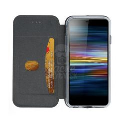 Lacné Kryty | Knižkové puzdro Verona čierne – Sony Xperia L3 | Lacné Kryty