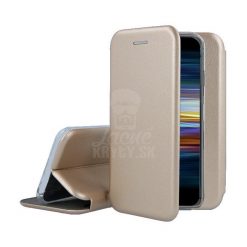 Lacné Kryty | Peňaženkové puzdro Elegance zlaté – Sony Xperia L3 | Lacné Kryty