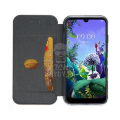 Lacné Kryty | Peňaženkové puzdro Elegance zlaté – LG K50 / LG Q60 | Lacné Kryty