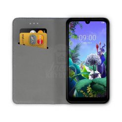 Lacné Kryty | Knižkové puzdro Magnet Book čierne – LG K50 / LG Q60 | Lacné Kryty