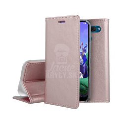 Knižkové puzdro Magnet Book ružové – LG K50 / LG Q60