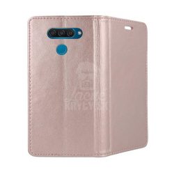 Lacné Kryty | Knižkové puzdro Magnet Book ružové – LG K50 / LG Q60 | Lacné Kryty