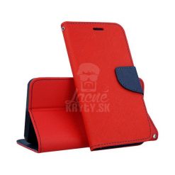 Lacné Kryty | Peňaženkové puzdro Fancy Book červené – LG K50 / LG Q60 | Lacné Kryty