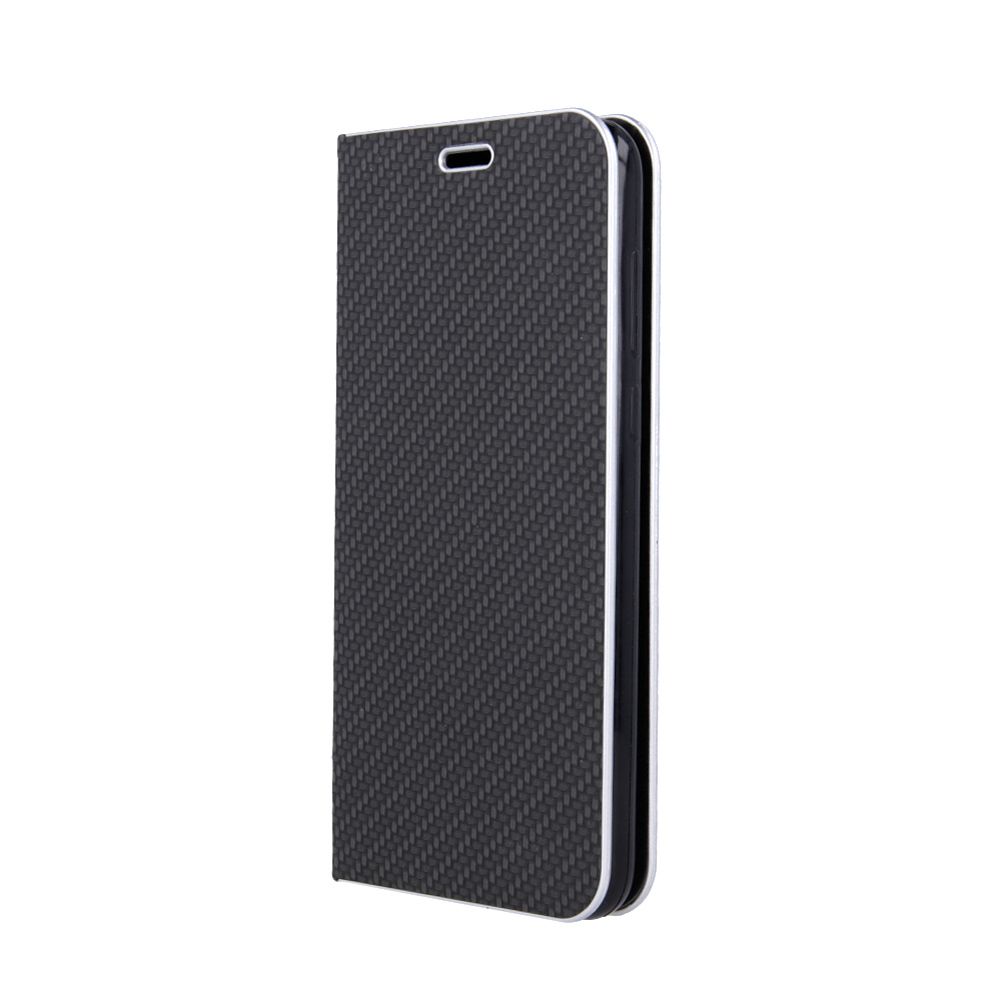 Knižkové puzdro Luna Carbon čierne – Samsung Galaxy A51 | Lacné Kryty Lacné Kryty | Knižkové puzdro Luna Carbon čierne – Samsung Galaxy A51 | Lacné Kryty