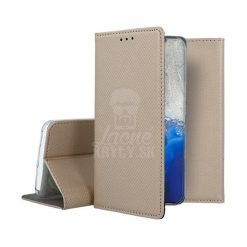 Knižkové puzdro Smart Case Book zlaté – Samsung Galaxy S20