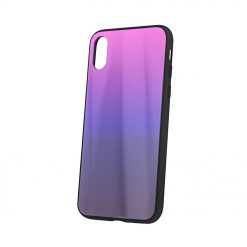 Sklenený kryt Aurora glass ružovo-čierny – Samsung Galaxy S20 Ultra