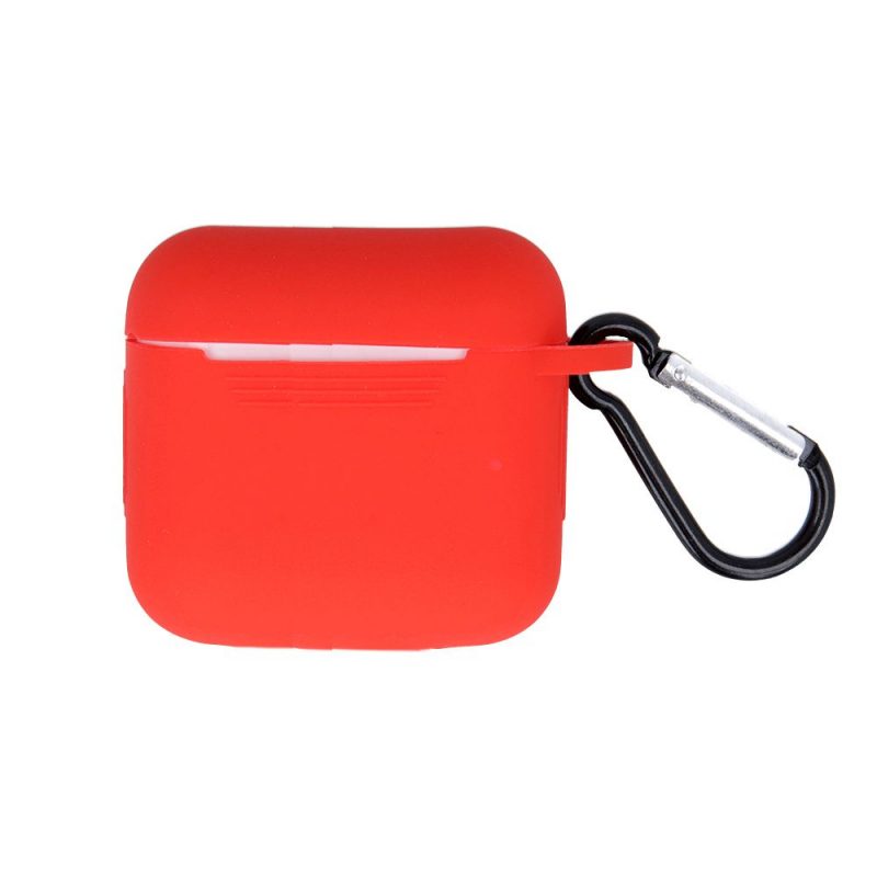 Lacné Kryty | Puzdro Silicone Hook AirPods červené – Apple AirPods Pro