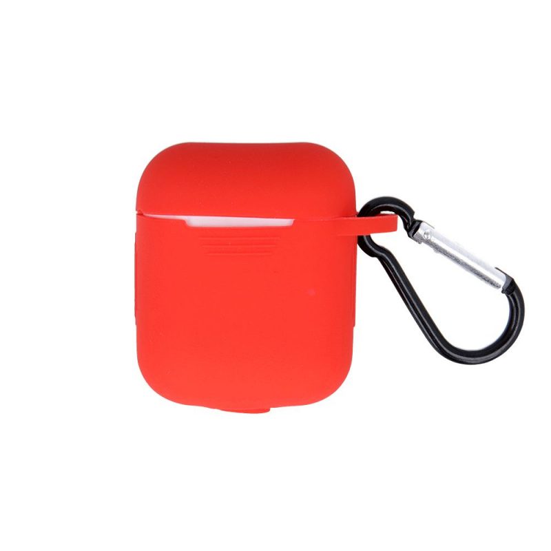 Lacné Kryty | Puzdro Silicone Hook AirPods červené – Apple AirPods