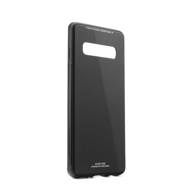 Lacné Kryty | Sklenený kryt Glass Case čierny – Samsung Galaxy S20 Plus (S20+)