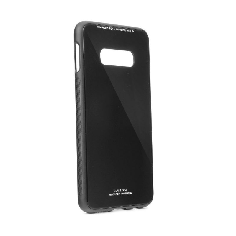 Sklenený kryt Glass Case čierny – Samsung Galaxy S20