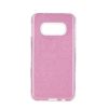 Lacné Kryty | Ligotavý Kryt Forcell Shining strieborný – Samsung Galaxy S20 | Lacné Kryty