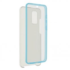 Puzdro 360 Full Cover transparentno-modré – Samsung Galaxy S20 Plus (S20+)