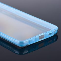 Lacné Kryty | Puzdro 360 Full Cover transparentno-modré – Samsung Galaxy S20 Ultra | Lacné Kryty