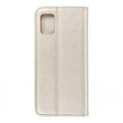 Lacné Kryty | Knižkové puzdro Magnet Book zlaté – Samsung Galaxy A51 | Lacné Kryty