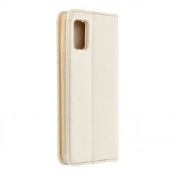 Lacné Kryty | Knižkové puzdro Magnet Book zlaté – Samsung Galaxy A51 | Lacné Kryty