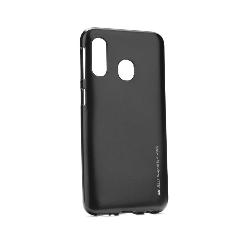 Lacné Kryty | Zadný kryt i-Jelly Case Mercury čierny – Samsung Galaxy A20e