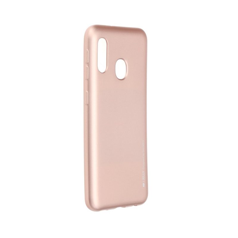 Lacné Kryty | Zadný kryt i-Jelly Case Mercury bledoružový – Samsung Galaxy A20e