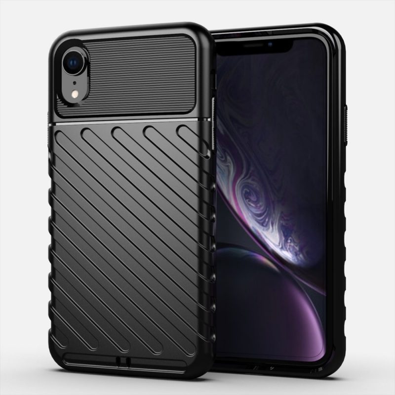 Lacné Kryty | Odolný kryt Thunder Armor čierny – iPhone Xr