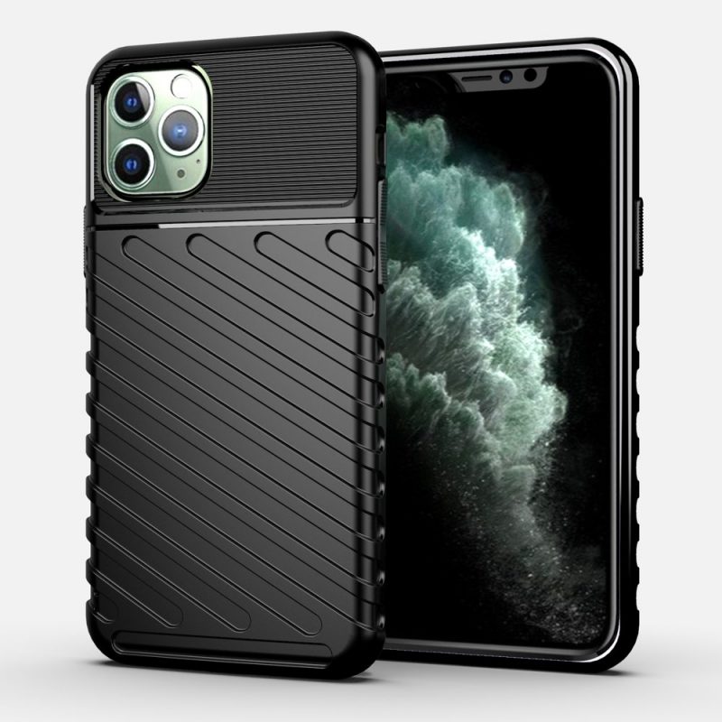 Lacné Kryty | Odolný kryt Thunder Armor čierny – iPhone 11 Pro