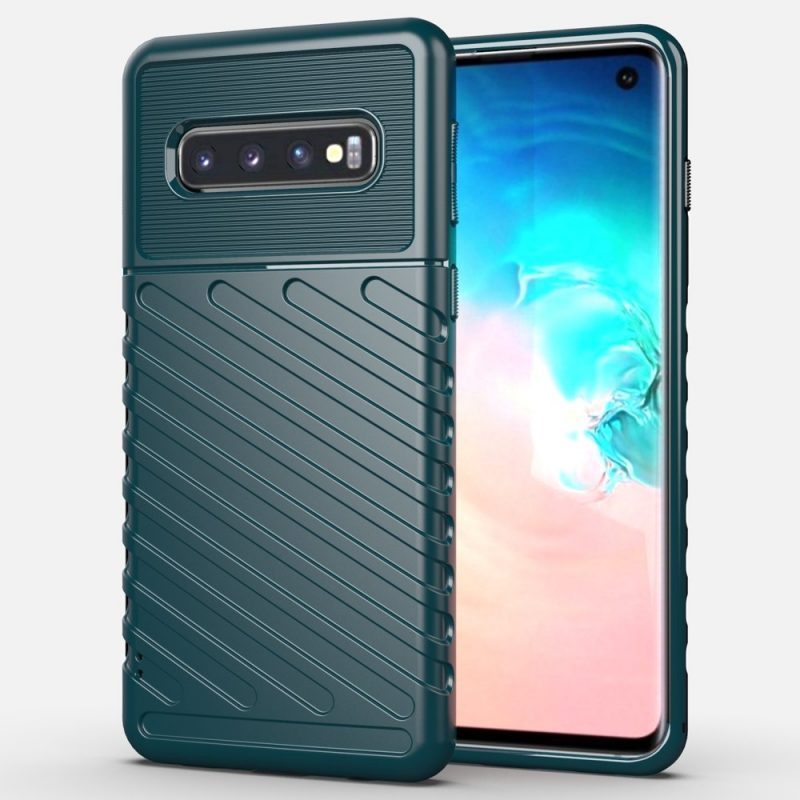 Lacné Kryty | Odolný kryt Thunder Armor zelený – Samsung Galaxy S10