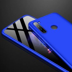 Lacné Kryty | Obojstranné puzdro 360 Full body protection modré – Xiaomi Redmi Note 8T | Lacné Kryty