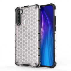 Odolný kryt Honeycomb Armor transparentný – Xiaomi Redmi Note 8T