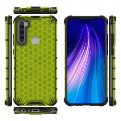Lacné Kryty | Odolný kryt Honeycomb Armor zelený – Xiaomi Redmi Note 8T | Lacné Kryty