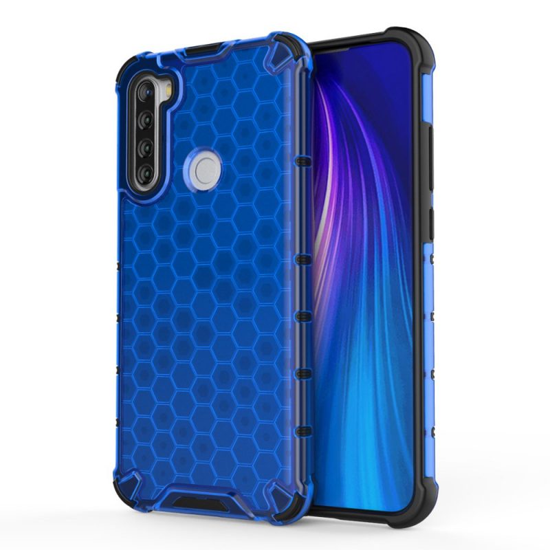 Lacné Kryty | Odolný kryt Honeycomb Armor modrý – Xiaomi Redmi Note 8T