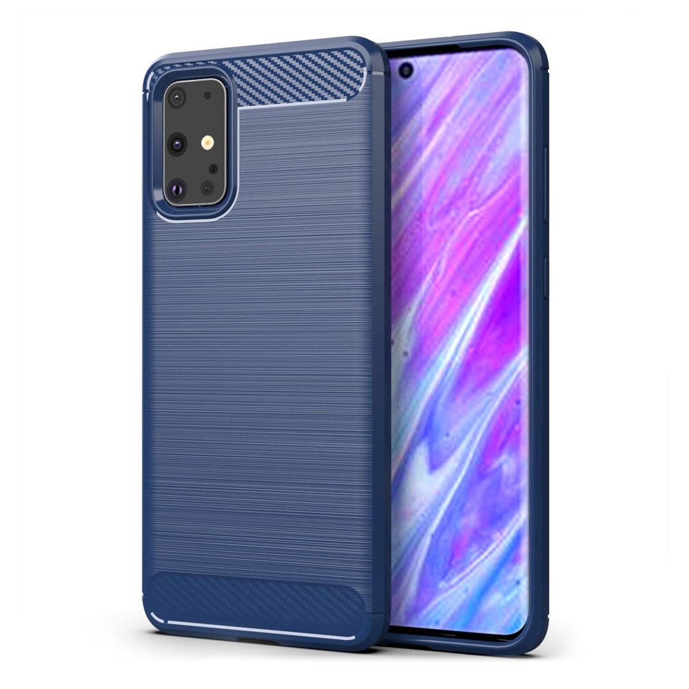 Zadný kryt Carbon modrý – Samsung Galaxy S20 | Lacné Kryty Lacné Kryty | Zadný kryt Carbon modrý – Samsung Galaxy S20 | Lacné Kryty
