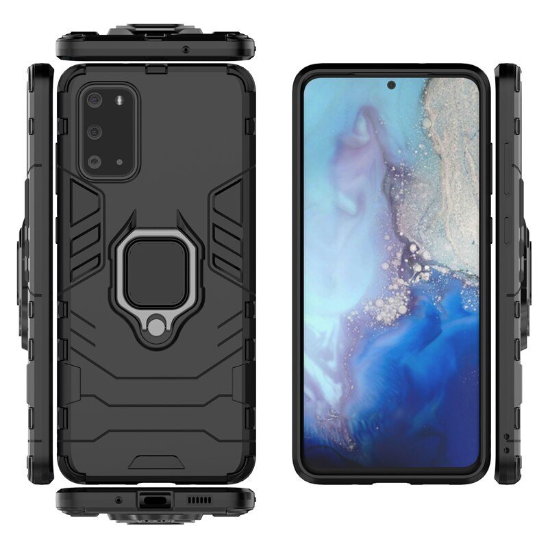 Odolný kryt Ring Armor čierny – Samsung Galaxy S20 | Lacné Kryty Lacné Kryty | Odolný kryt Ring Armor čierny – Samsung Galaxy S20 | Lacné Kryty
