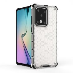 Lacné Kryty | Odolný kryt Honeycomb Armor transparentný – Samsung Galaxy S20 Ultra | Lacné Kryty